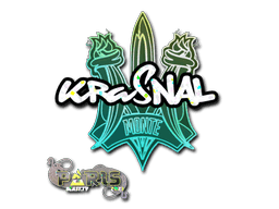 Sticker Slab | kRaSnaL (Glitter) | Paris 2023