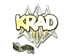 Sticker Slab | Krad (Gold) | Paris 2023