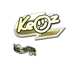 Sticker Slab | Keoz (Gold) | Paris 2023