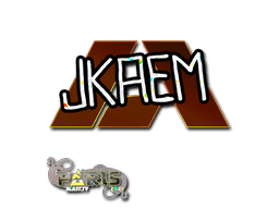 Sticker Slab | jkaem (Glitter) | Paris 2023