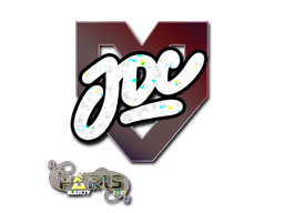 Sticker Slab | JDC (Glitter) | Paris 2023