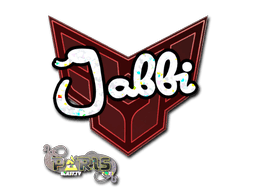Sticker Slab | jabbi (Glitter) | Paris 2023