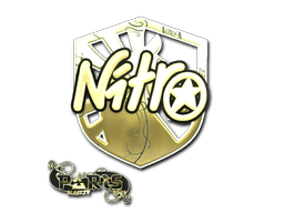 Sticker Slab | nitr0 (Gold) | Paris 2023