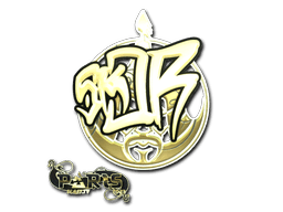 Sticker Slab | sk0R (Gold) | Paris 2023