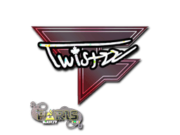 Sticker Slab | Twistzz (Glitter) | Paris 2023