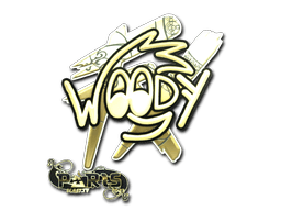 Sticker Slab | WOOD7 (Gold) | Paris 2023