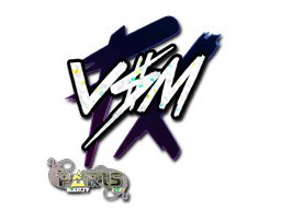 Sticker Slab | v$m (Glitter) | Paris 2023
