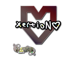 Sticker Slab | xertioN (Glitter) | Paris 2023