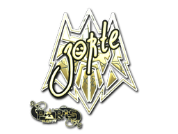 Sticker Slab | zorte (Gold) | Paris 2023