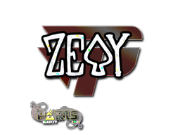 Sticker Slab | zevy (Glitter) | Paris 2023