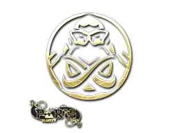 Sticker Slab | ENCE (Gold) | Paris 2023