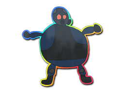 Sticker Slab | Poorly Drawn SAS (Holo)