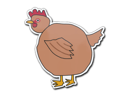 Sticker Slab | Poorly Drawn Chicken