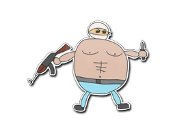 Sticker Slab | Poorly Drawn Terrorist