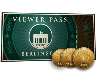 Berlin 2019 Viewer Pass + 3 Souvenir Tokens