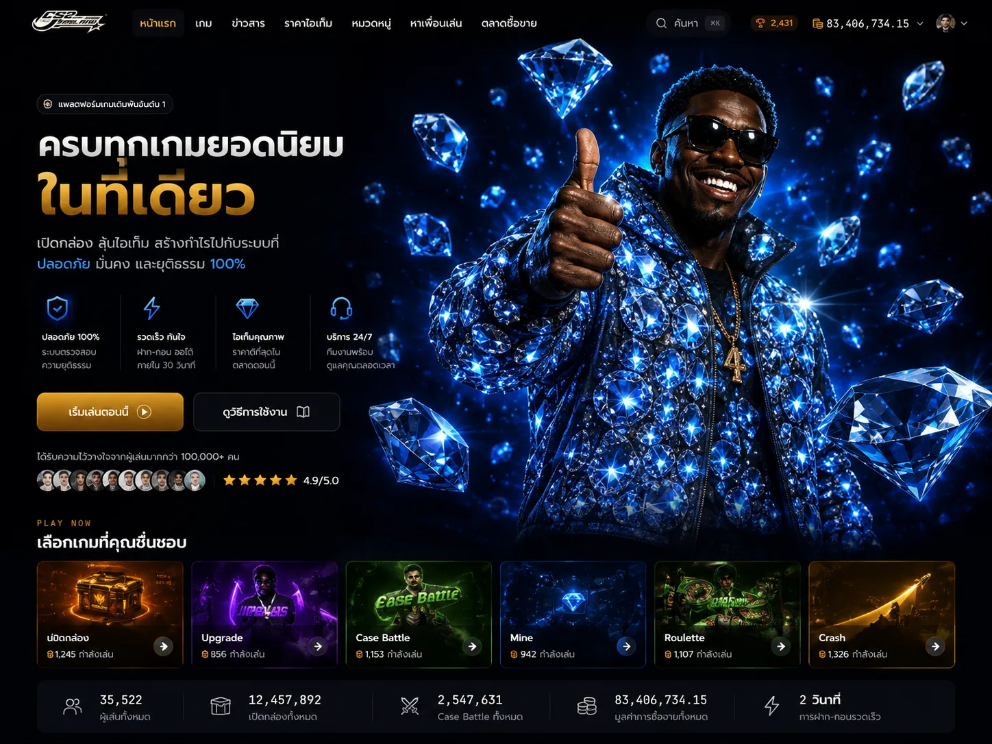 CS2-Thailand มีเกมให้เล่นแล้ว เล่นฟรีได้เลย